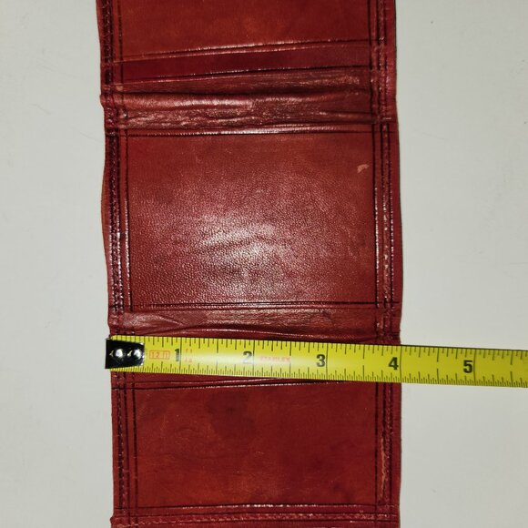 Vintage Leather Embossed Wallet *AS IS PLEASE READ* - Picture 9 of 9